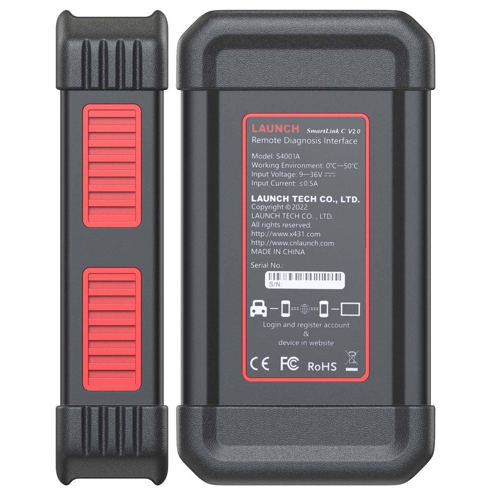 Launch SmartLink C V2.0 Remote Diagnostic Support protocol J2534,DoIP,CAN FD,CAN