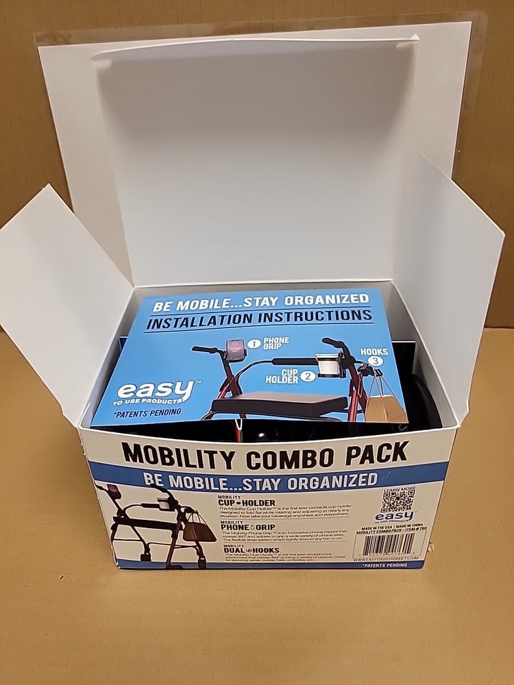 Easy Mobility Walker / Wheelchair Mobility Combo Pack *New*