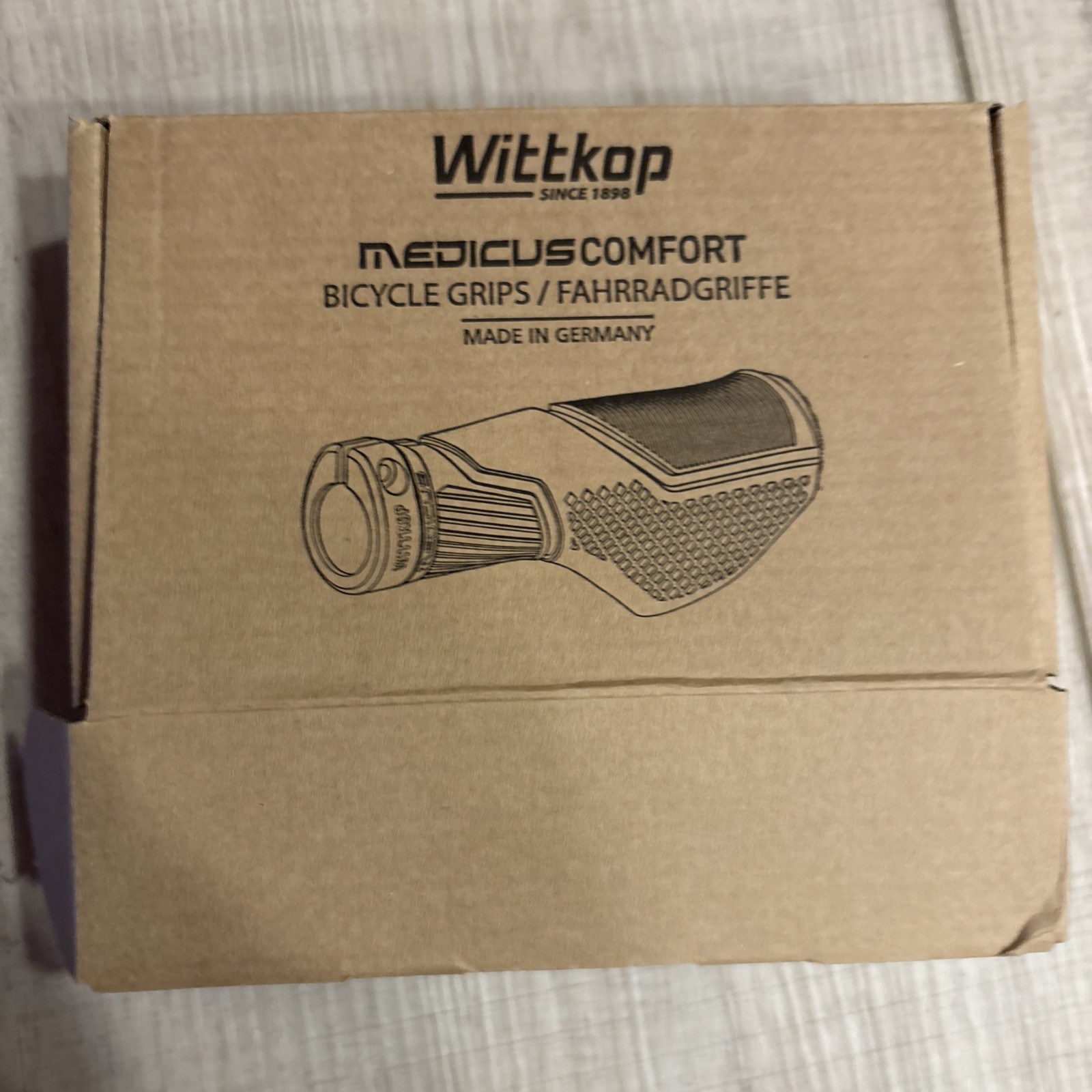 Wittkop Bike Grips With Innovative 3-Zone Design Made in Germany - Ergonomic ...