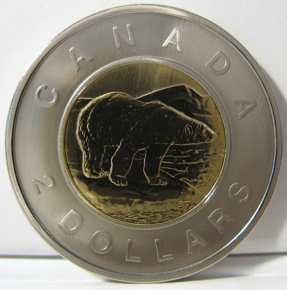 Canada 2007 $2 Polar Bear SPECIMEN Uncirculated