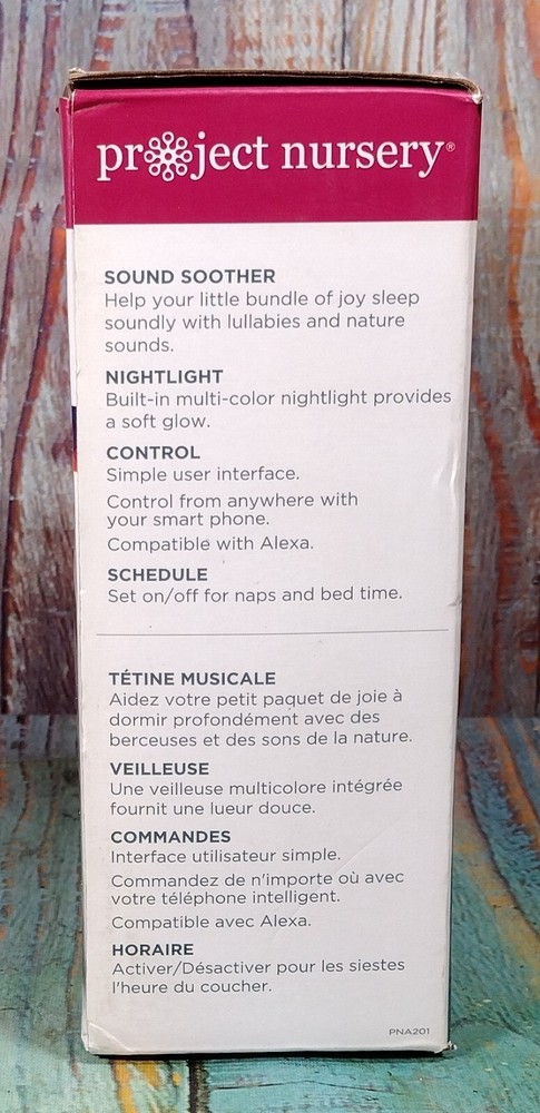 Project Nursery Smart Sound Soother - Bluetooth - NEW