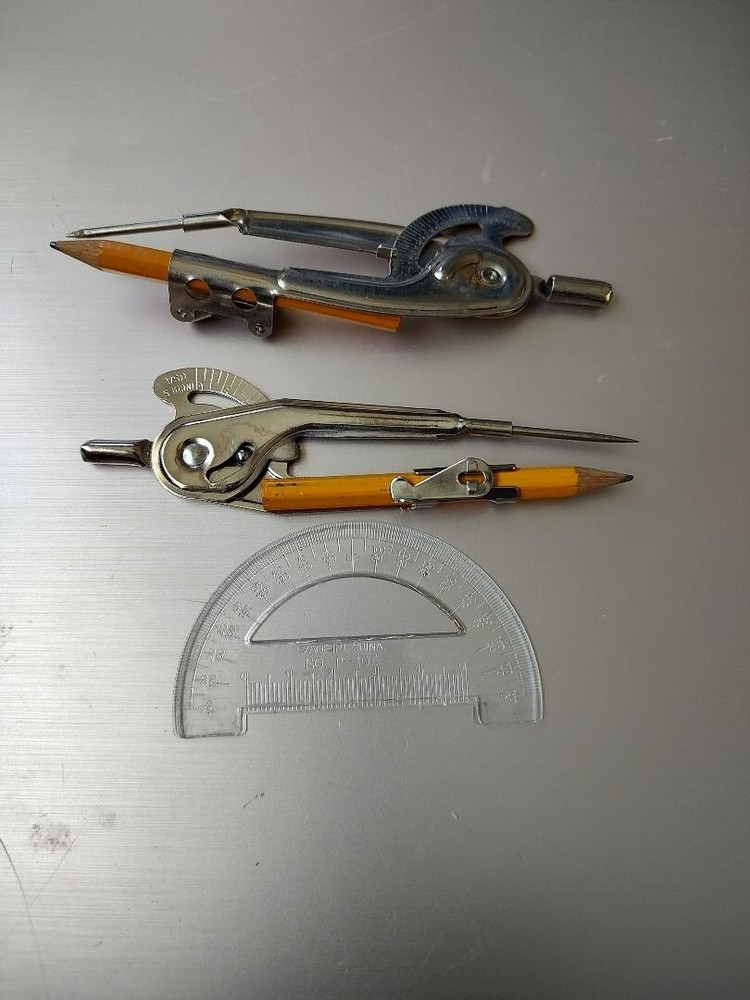 2 Compass/Protractors