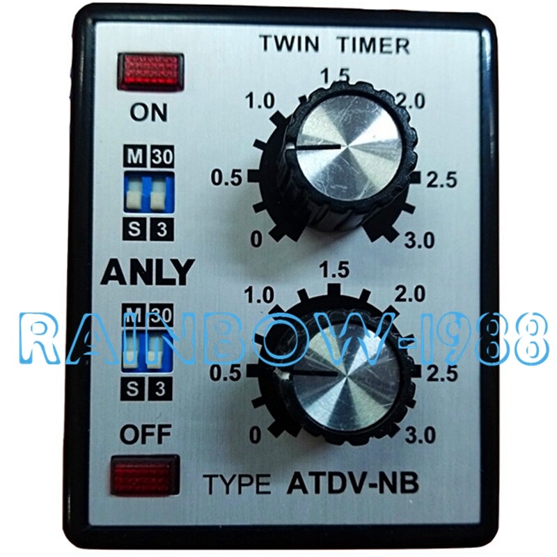 FOR Anly ATDV-NB Multi section double adjustable time limit relay AC110/220