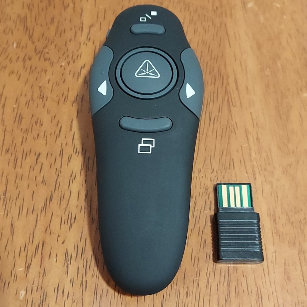 Power Point Presentation Remote Wireless USB PPT Presenter Laser Pointer Clicker