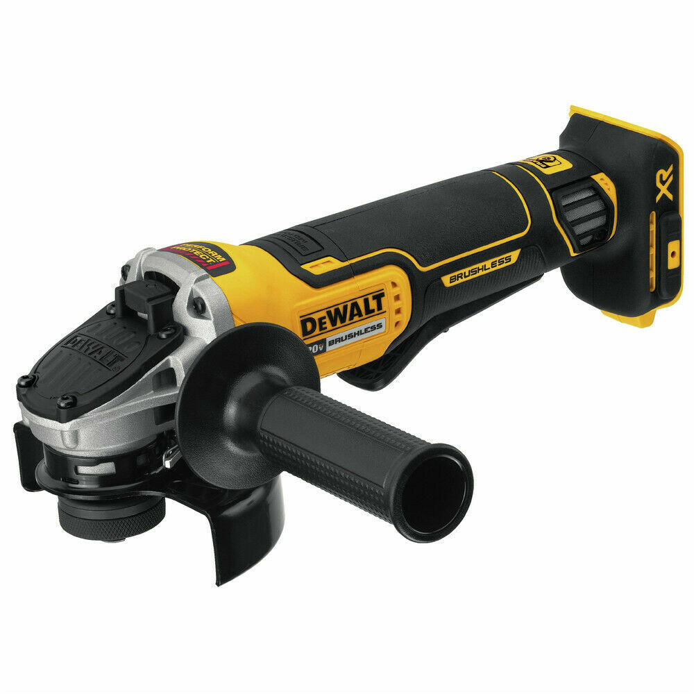 DEWALT DCG413B 20V MAX XR 4.5" Angle Grinder w/Kickback Brake (Tool Only)