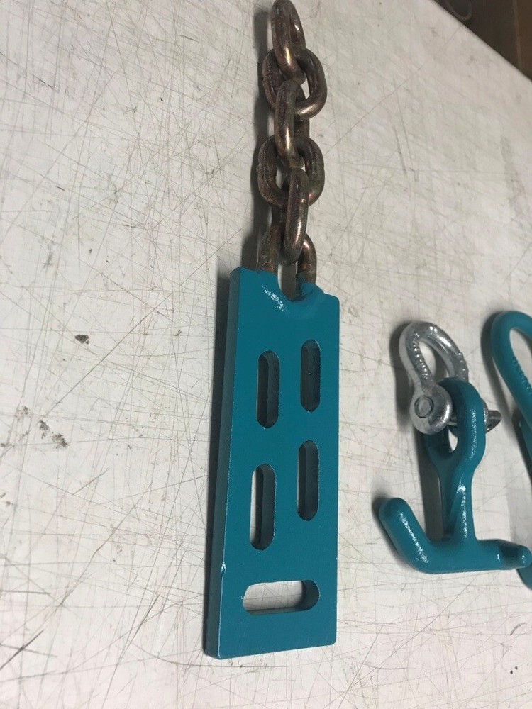 SET#15 - AUTO BODY FRAME MACHINE COLLISION REPAIR PULLING TIE TOOLS HOOK