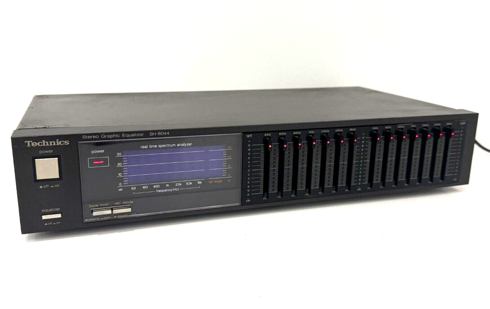 Technics SH-8044 Spectrum Graphic Equalizer | Tested And Working
