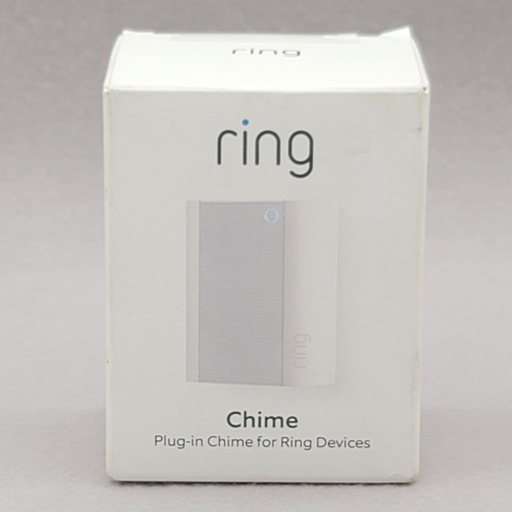 Ring Chime Plug in Chime for Ring Devices White