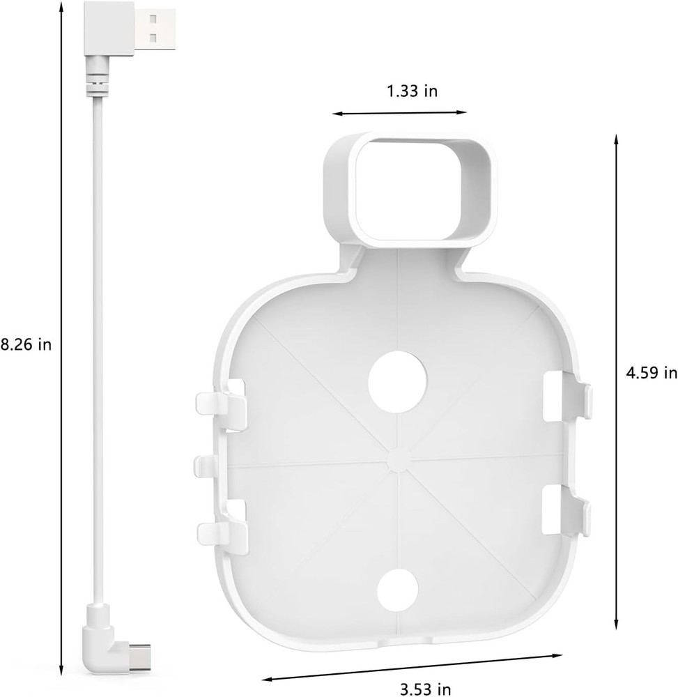 Durable Wall Bracket for Blink Sync Module XR - Screwless & Portable Solution