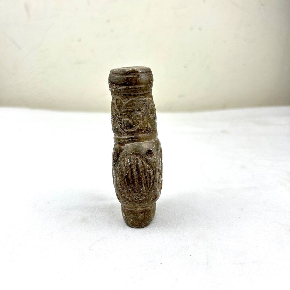 Ancient Indus Valley Stone Carved Bottle or Vase