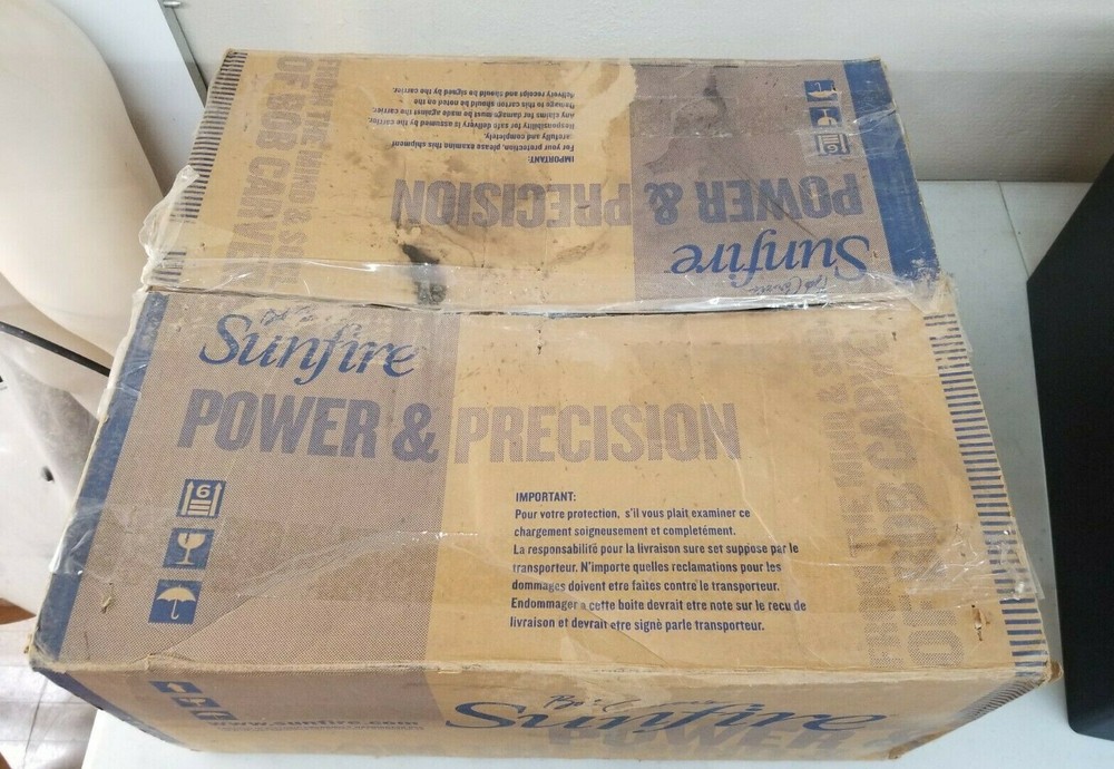 SUNFIRE Theater Grand Processor ORIGINAL BOX