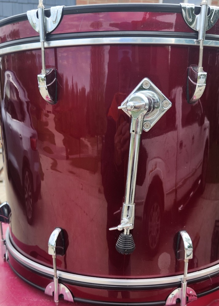 PEACE BASS DRUM/ RED WINE