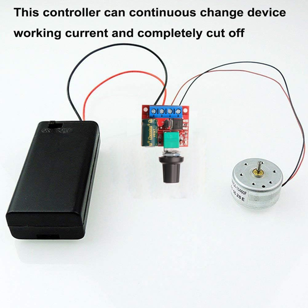 3Pcs Mini DC Motor PWM Speed Controller, DC 5V-35V 5A Speed Adjustable Switch Mo