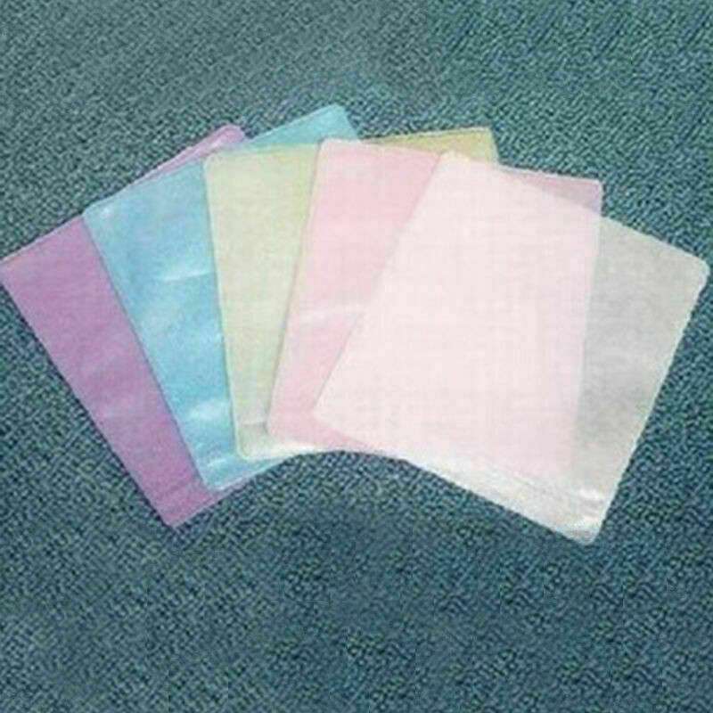 100 x DVD Double Sided Cover Storage Case Protector Sleeve Plastic Bag Solid