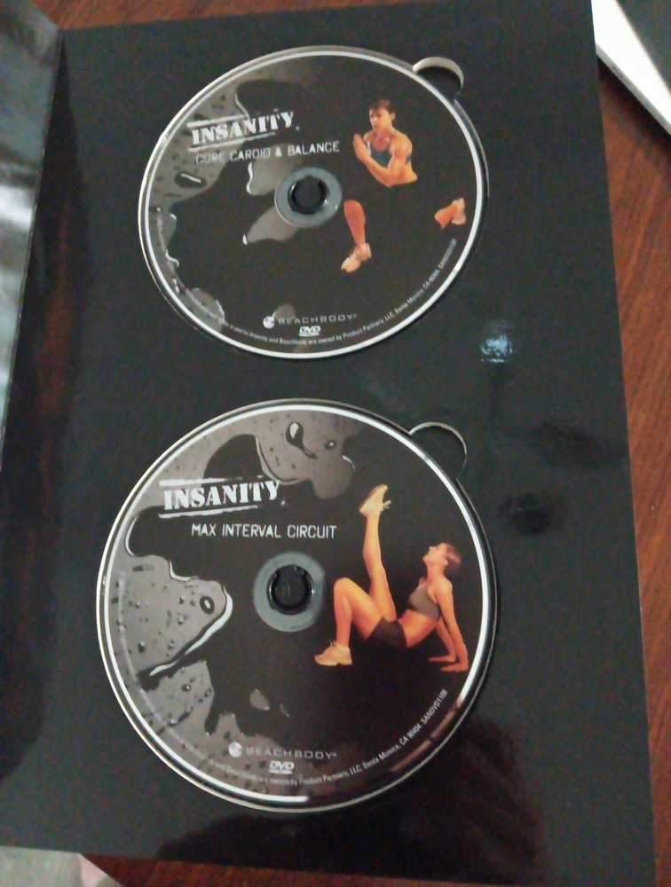 Insanity CD Workout Set Everything You Need To Get In Shape