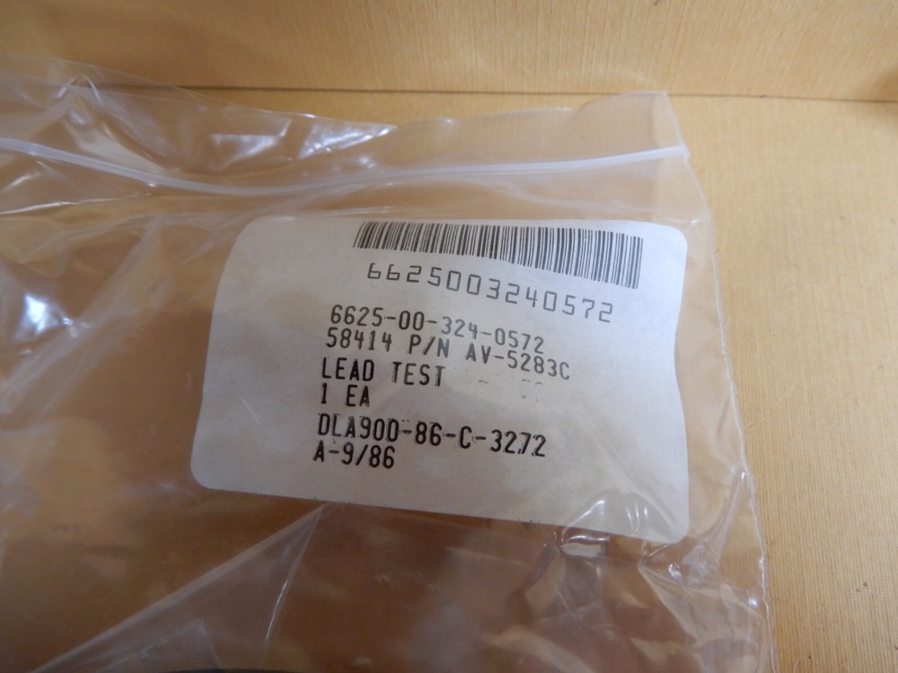 AVEX AV-5283C Oscilloscope Probes NOS Quantity Four!