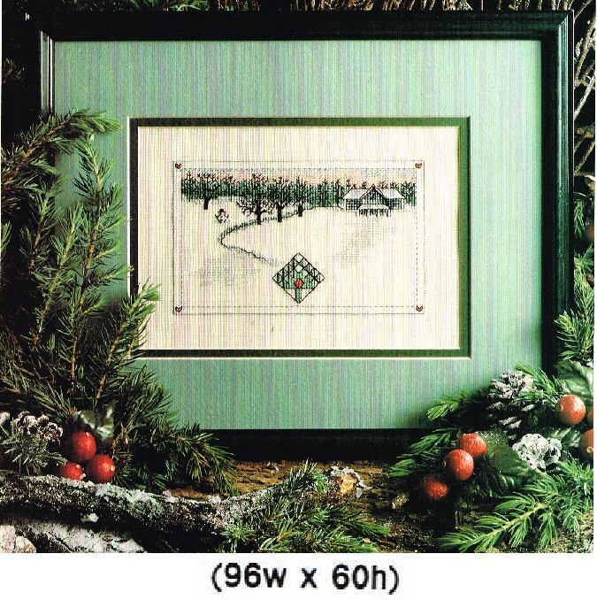 MID-WINTER PORTRAIT   CROSS STITCH PATTERN ONLY  -  FP W  UR