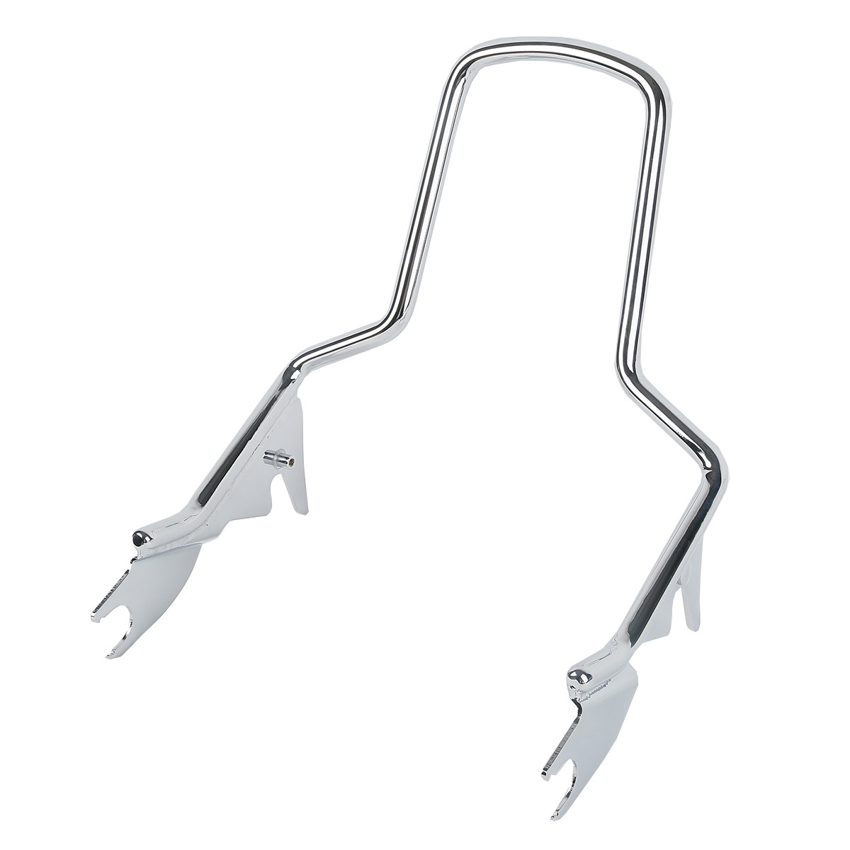 Chrome Sissy Bar Luggage Rack Backrest Docking Kit Fit For Harley Touring 09-13