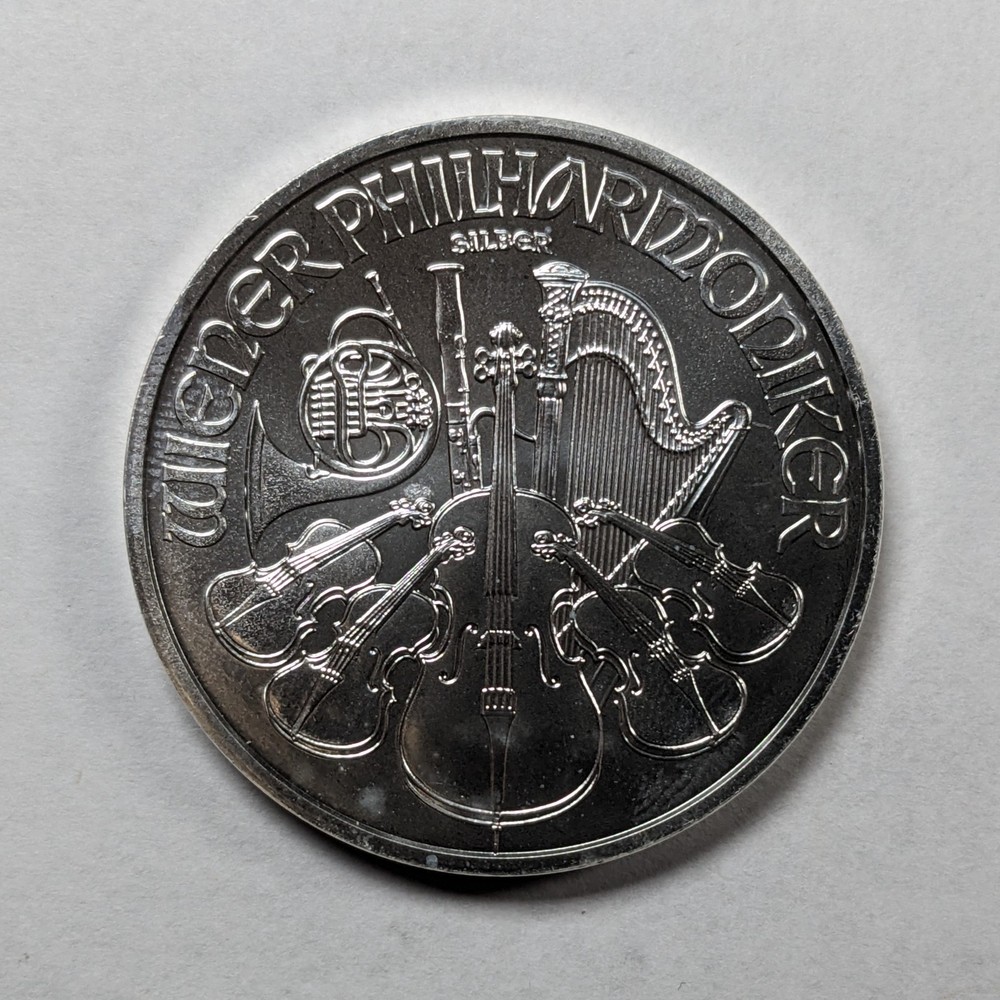 2023 Austria Philharmonic One Ounce Fine Silver Uncirculated