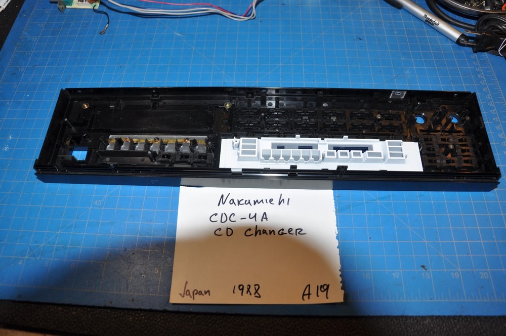 Nakamichi CDC-4A CD Changer Replacement Parts Front Face Panel Plate