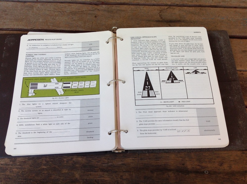 Jeppesen Mach 1 Private Pilot Course - 1983