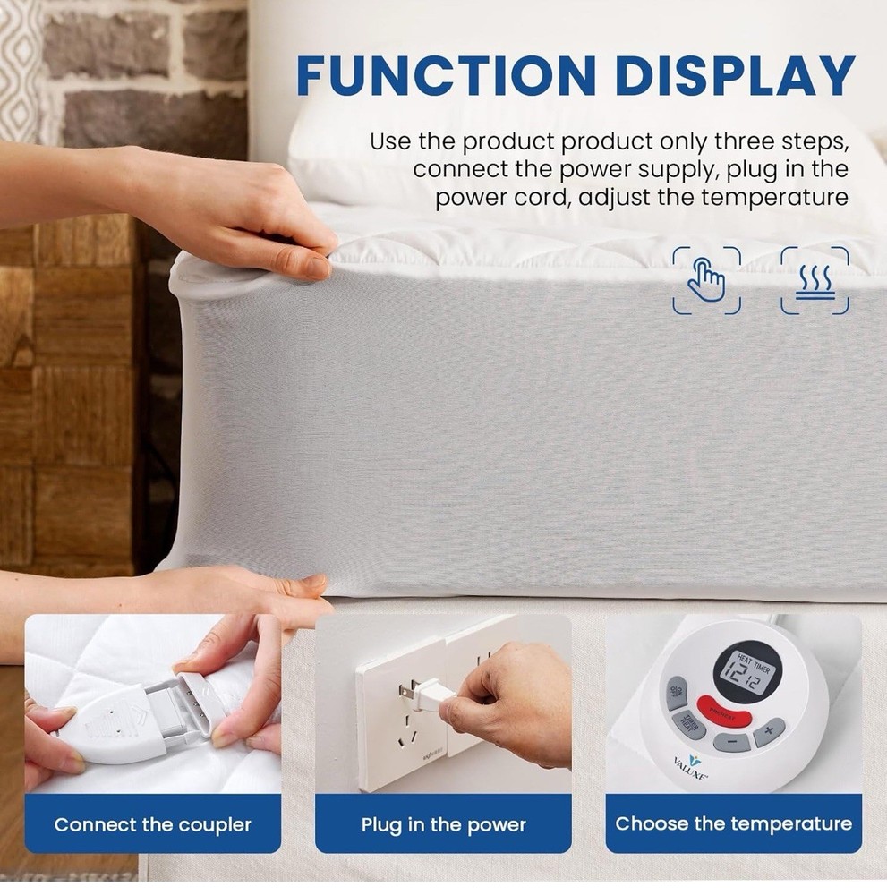 Valuxe Blanket Controller Control 10-Settings Auto Shut Off