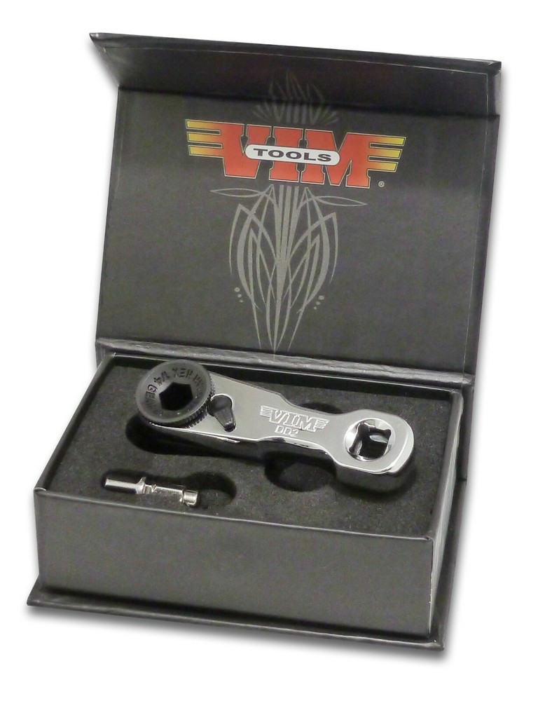 VIM Tools DD2 1/4" Dual Drive 3" Long Micro Ratchet