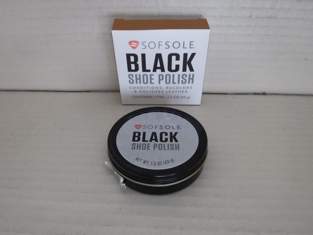 Sofsole Shoe Polish, Brown, 1.5-Ounce