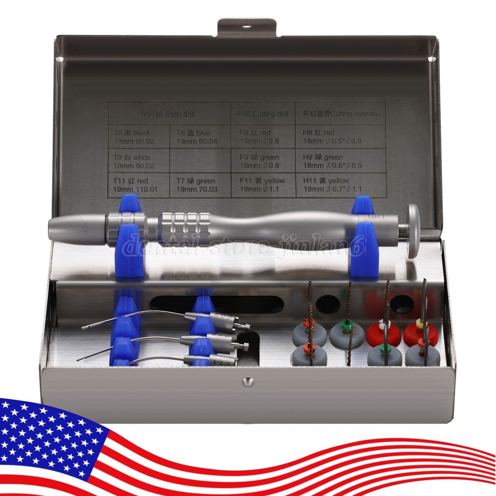 Dental Broken File Extractor Endodontic Removal System Kit Root Canal