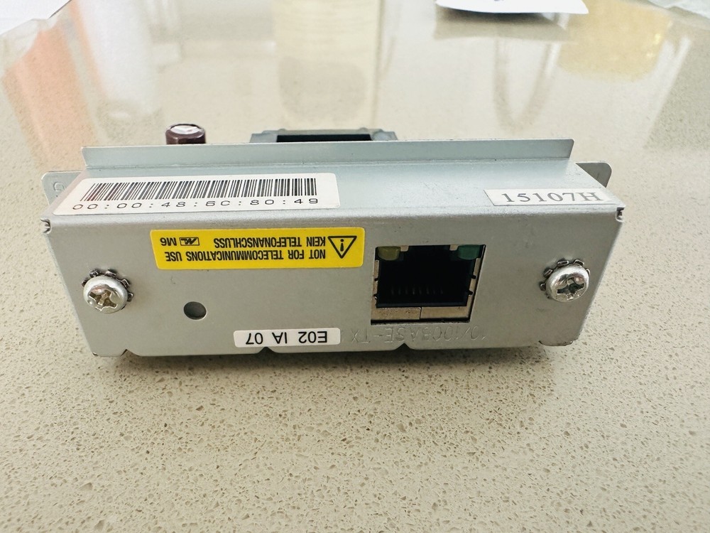 Epson UBE02 Connect-It Ethernet Interface TM-U220B Network Card