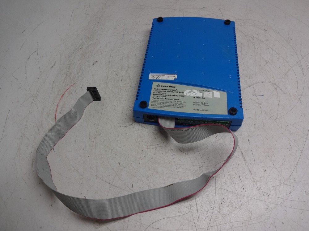 Code Blue InterAct 3100 Voice Intercom 16350-xxxx