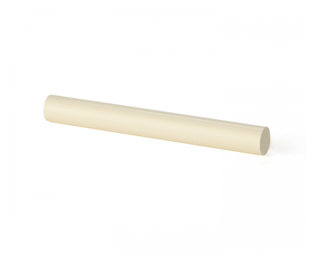 1 ft.Juma Ivory Colored Rod - Pool Cue Ferrule Material Solid Rod 22 mm diameter