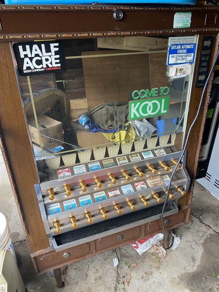 Kool Cigarette Vending Machine