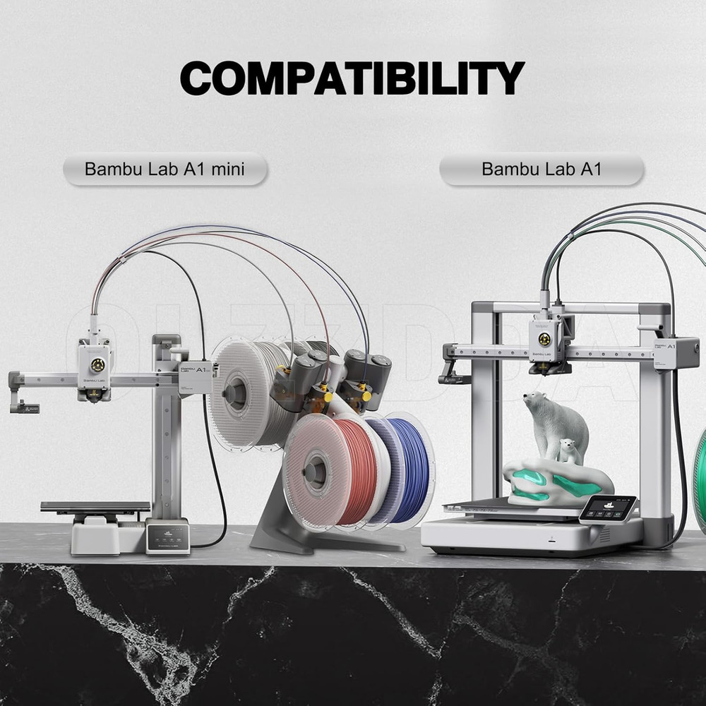 A1 Mini Hot End Kit with 0.2mm Nozzle for Bambu Lab A1/A1 Mini 3D Printers