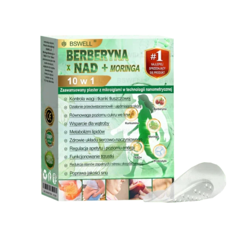 BSWELL Moringa 10-in-1 Nano Microdarts Patch