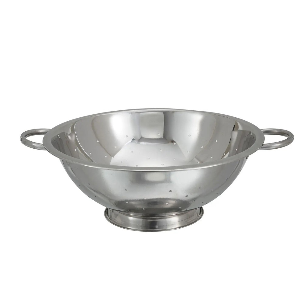Winco COD-8 8qt Stainless Steel Round Colander
