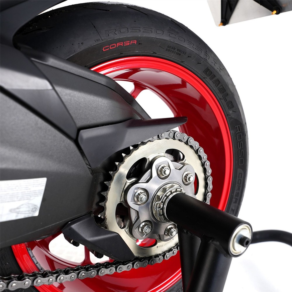 R&G Single Sided Workshop Paddock Stand BLK Left Triumph Speed Triple R 2012-15