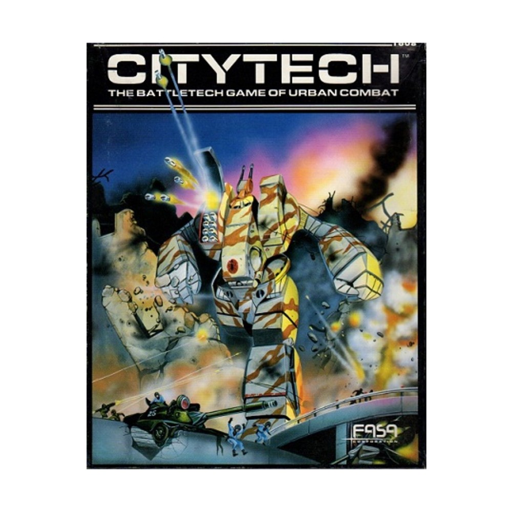 FASA Battletech Core Box Set Citytech (1st Ed) Fair/NM
