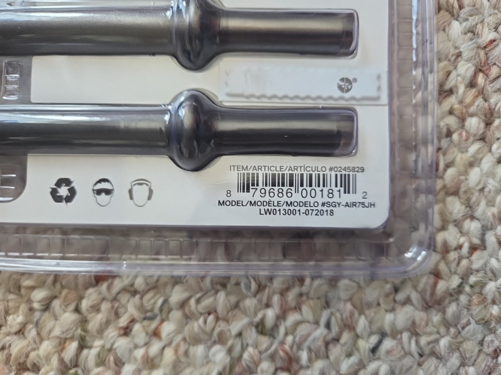 Kobalt Chisel 5pc Set #245829 NEW SEALED Shank Hardened, PNEUMATIC TOOL Chisel