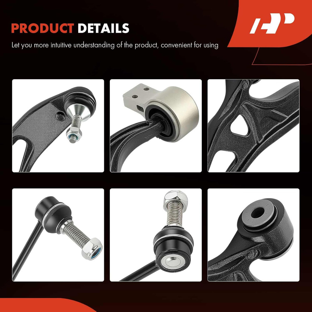 Front Lower Control Arm & Sway Bar Link 4PC Set Ford Explorer 2011-2019 Utility