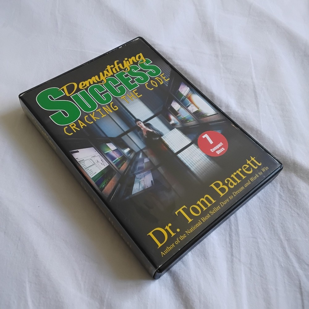 Demystifying Success: Cracking The Code By Dr Tom Barrett 7CD Set w/ Study Guide