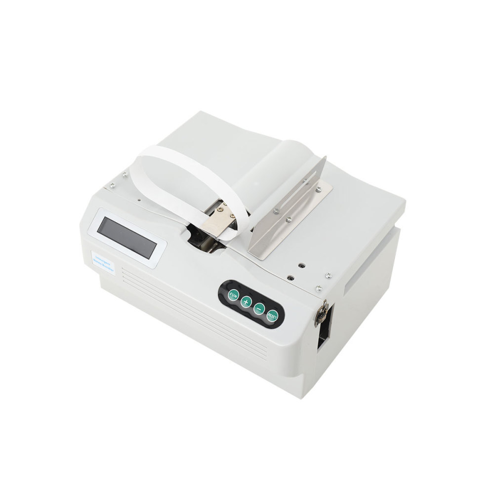 Automatic Money Packer Banknote Binding Machine Money Strapping Machine 110V