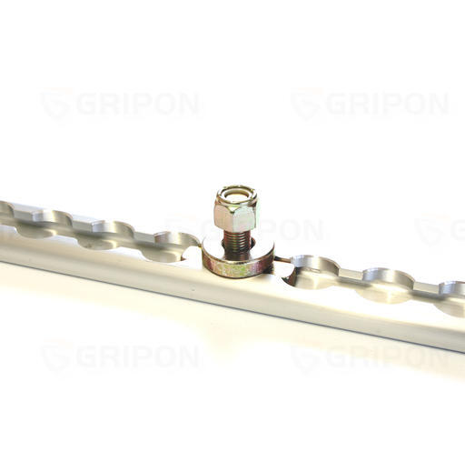 GRIPON (Pack of 6) L-Track Double Lug Threaded Stud Nut Fitting Tie Down