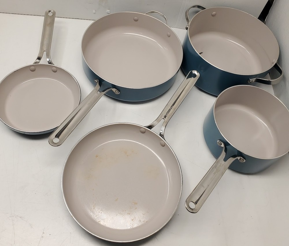 GreenPan Nova 10-Piece Ceramic Nonstick Cookware Set (Teal)