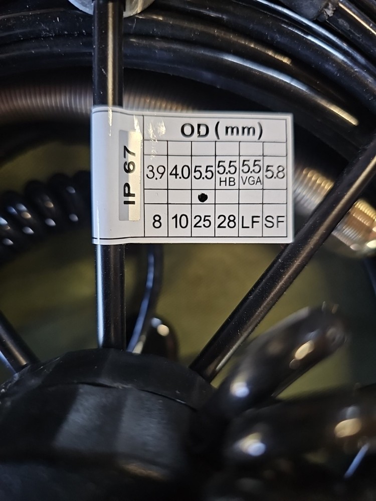 PIPECONTROL INSPECTION CAMERA PROBE WITH 30M CABLE