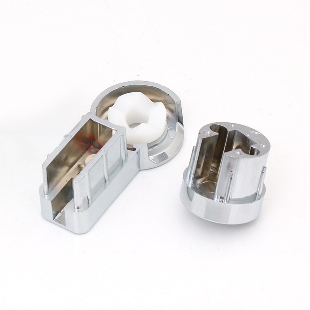 1 Set Bath Hinge Brackets Shower Screen Hinges ABS Chrome Plating Shower Holder