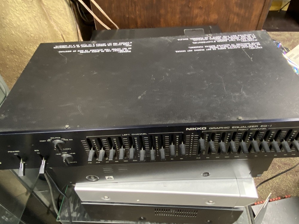 Nikko EQ-1 Graphic Equalizer - Tested Good