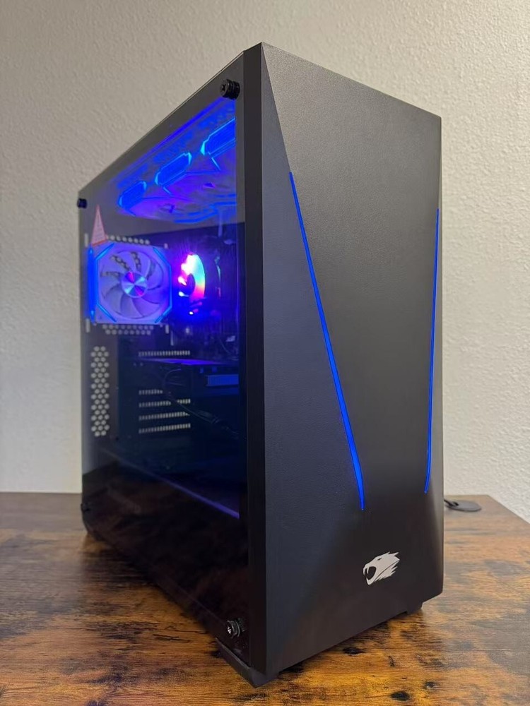 Custom PC ARGB Gaming Desktop Computer i7 32GB RAM 2TB SSD RTX 3050 Win11