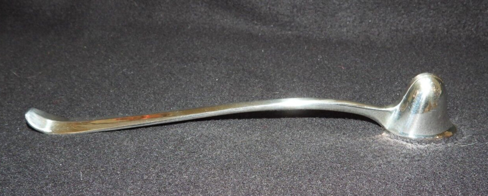 Vintage SG England Georgian Roman Helmet Bowl Silverplated Candle Flame Snuffer