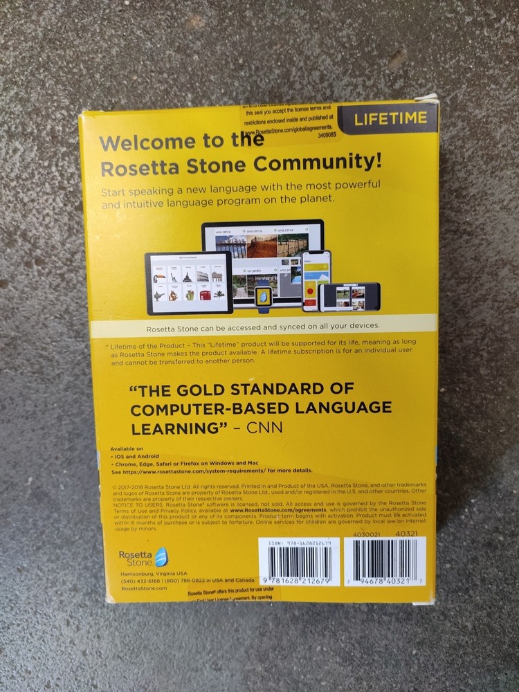 Rosetta Stone Learn 24 Language Courses by Lifetime Access
